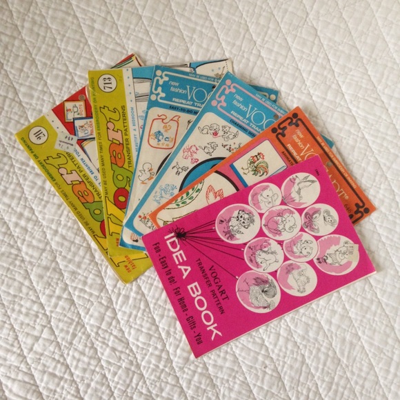 Vintage Iron On Design Transfers
